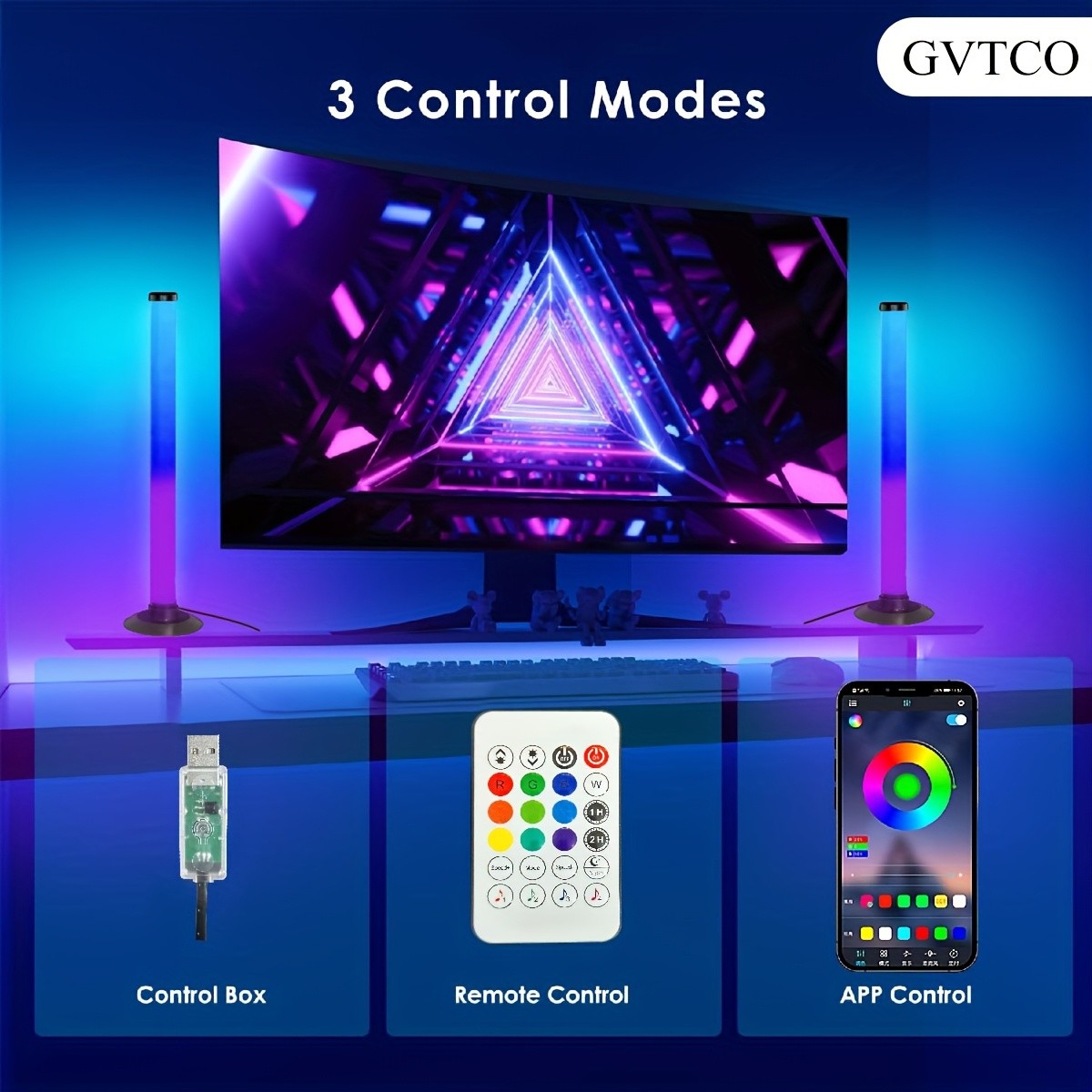 GVTCO Modern Desktop Ambient Light