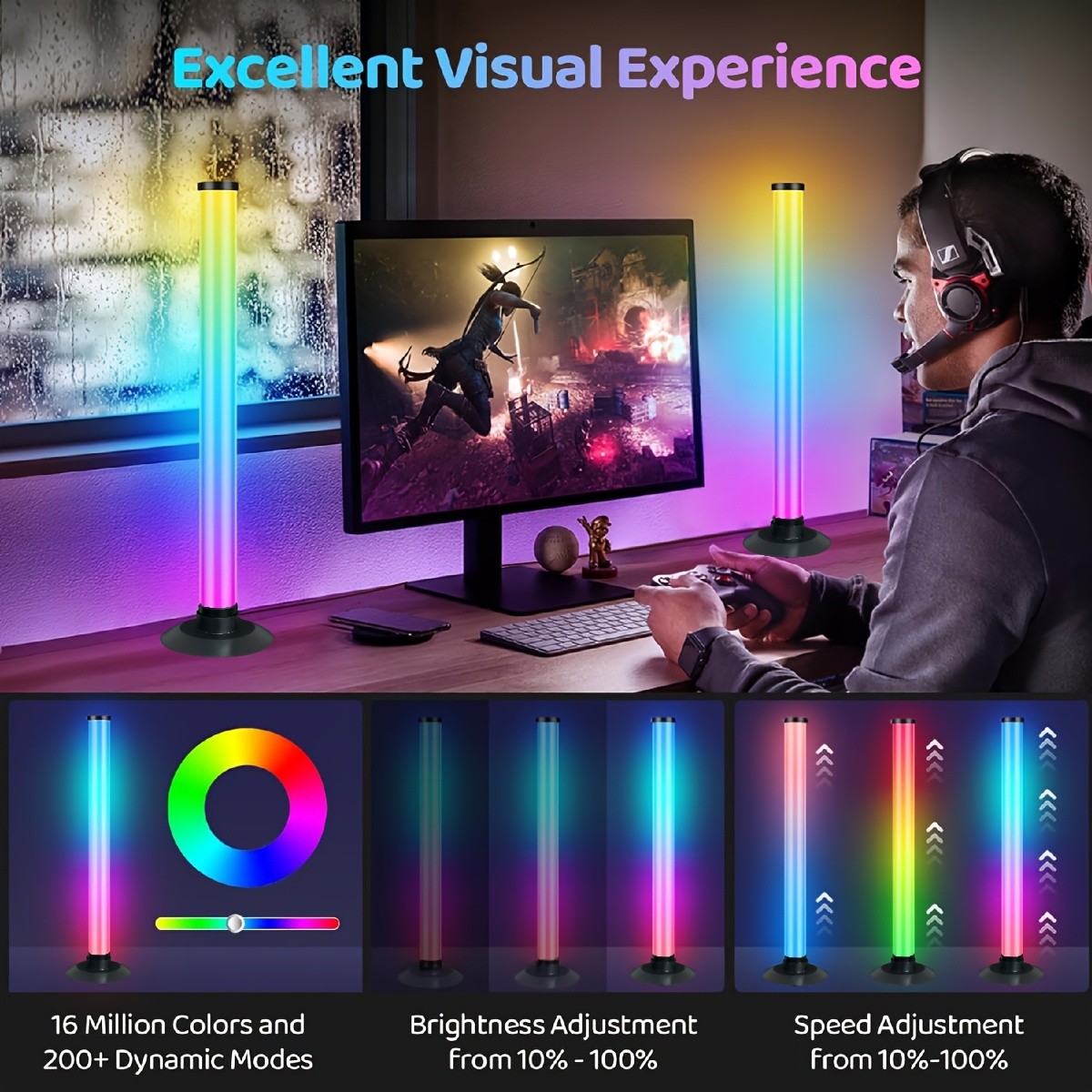 GVTCO Modern Desktop Ambient Light