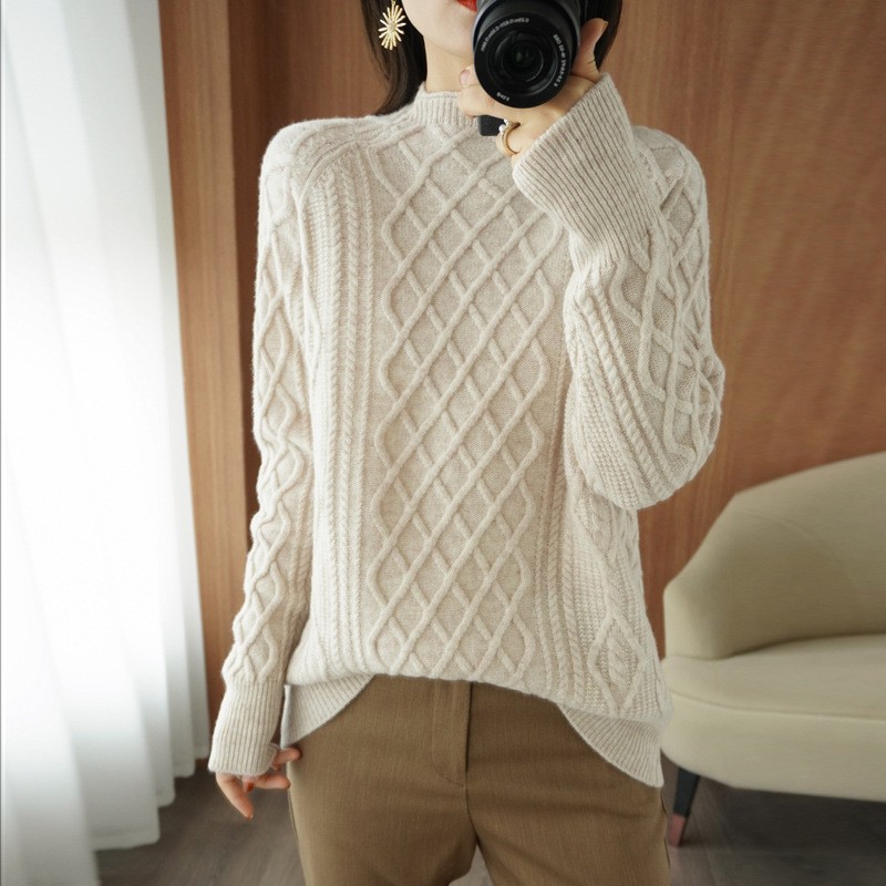 Wool Turtleneck Sweater