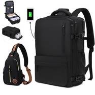 Style Travel Backpack with Laptop Compartment and Shoe Storage  Perfect for Business Trips and Outdoor Camping