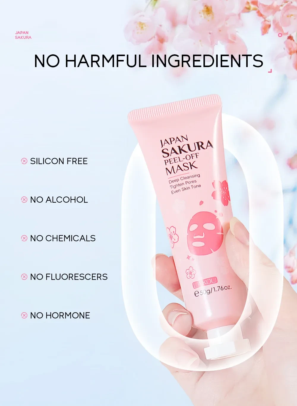 Japan Sakura Peel-Off Mask