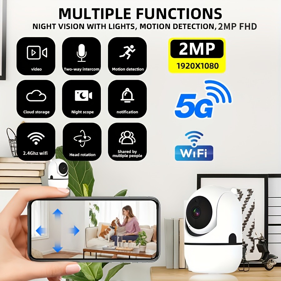 WJG Smart Home Security Camera