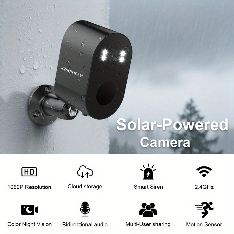 SZSINOCAM Smart PIR WiFi Camera