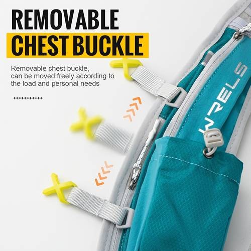 WRELS Lightweight 5L Running Vest Backpack  Breathable, Adjustable, and Compact for Hiking, Cycling, & Wilderness Adventures