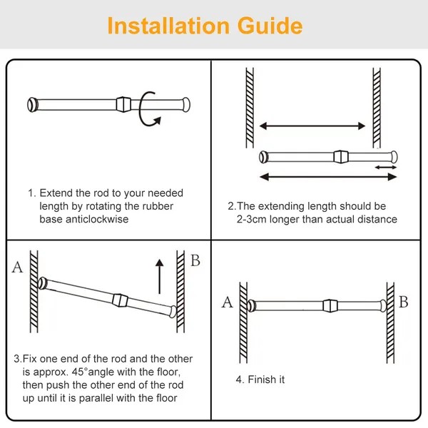 Tension Curtain Rod