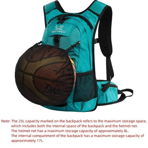 Versatile Outdoor Sports Backpack with Built-In Hydration System  Adjustable, Breathable Rucksack for Cycling, Hiking, Travel & Camping