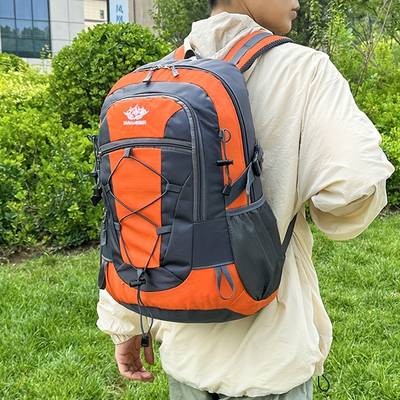 Multi-Functional Outdoor Mountaineering Bag Lightweight Travel Hiking Backpack with Hiking Pole Fixation