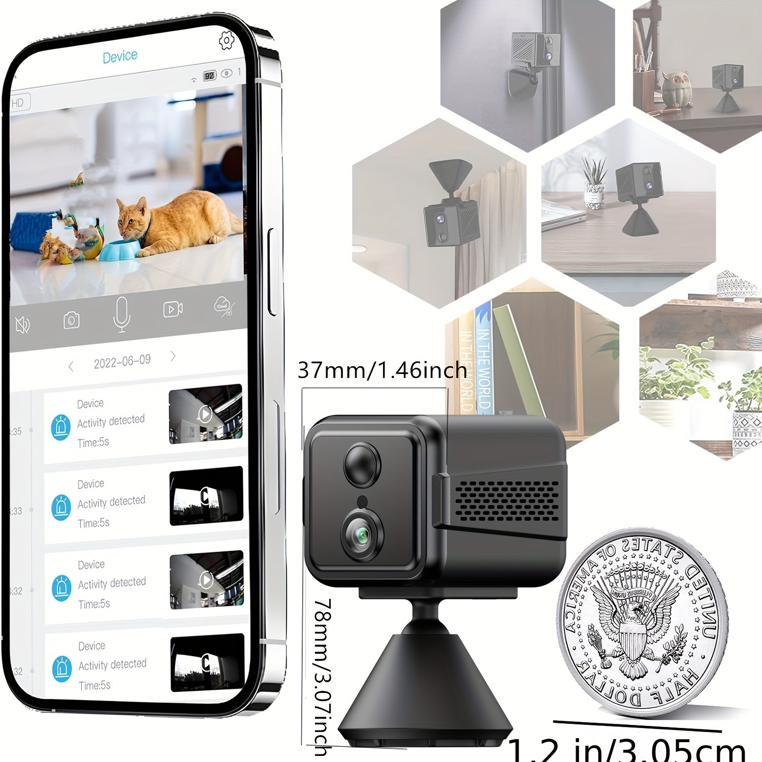 2025 Upgraded 3MP Security Cameras