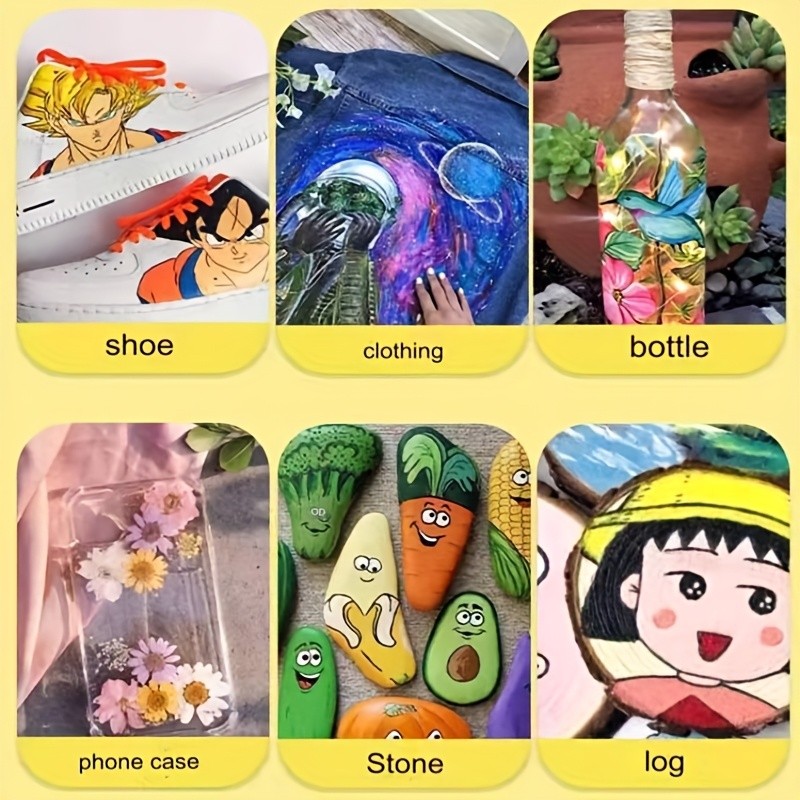 Japan Uni Posca 5m8color Set POP Graffiti Pen