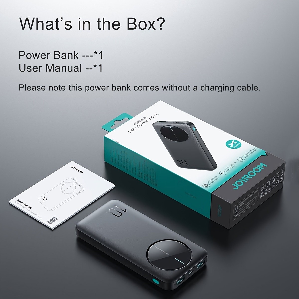 10000mAh Portable Charger for Mobile Phones