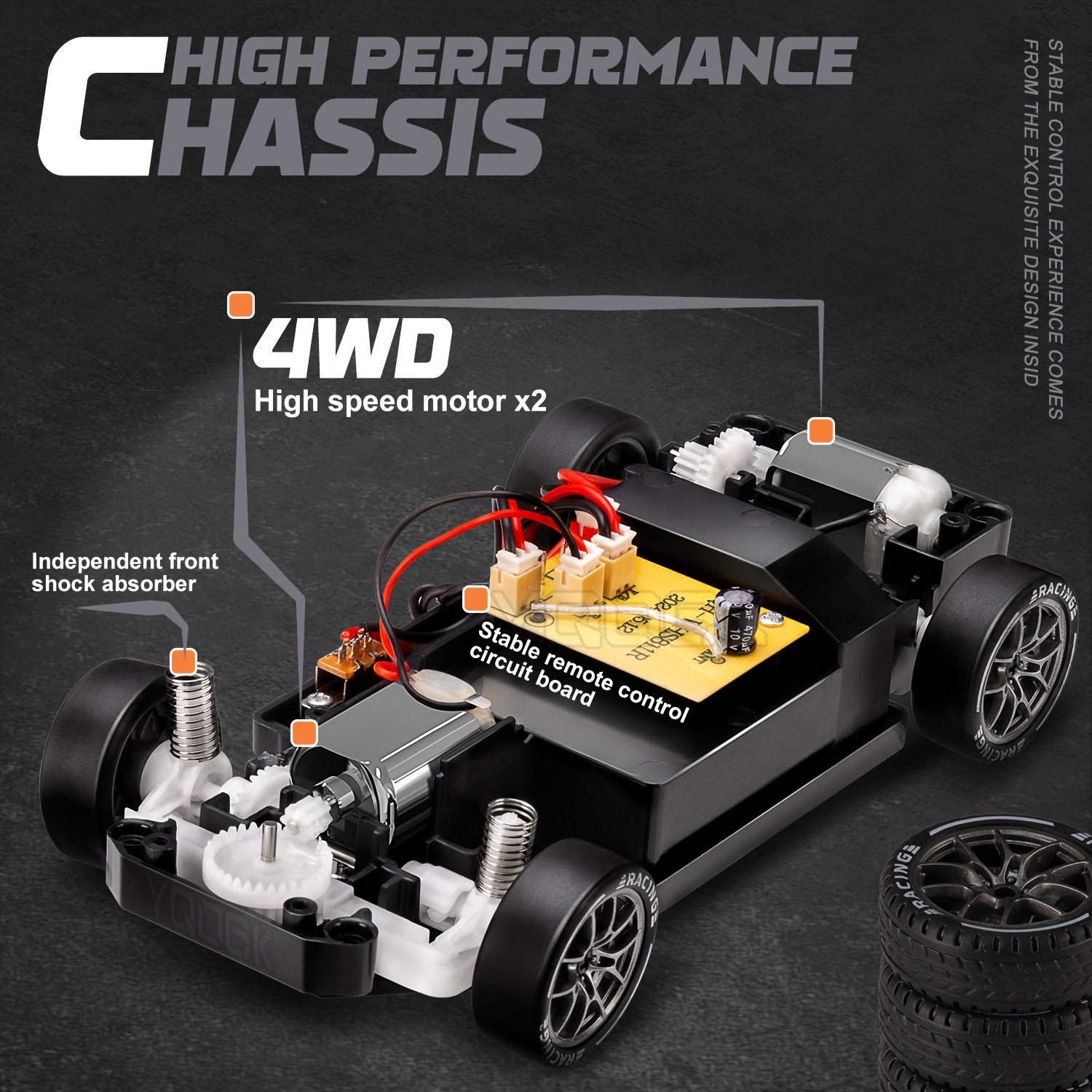 1:24 Scale RC Drift Racing Car