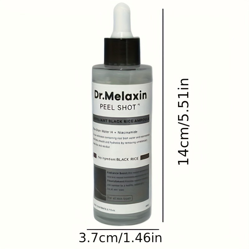 Black Rice Essence + White Rice Essence  Rich in Plant Extracts for High Moisturizing and Nourishing, Suitable for Morning and Evening Use