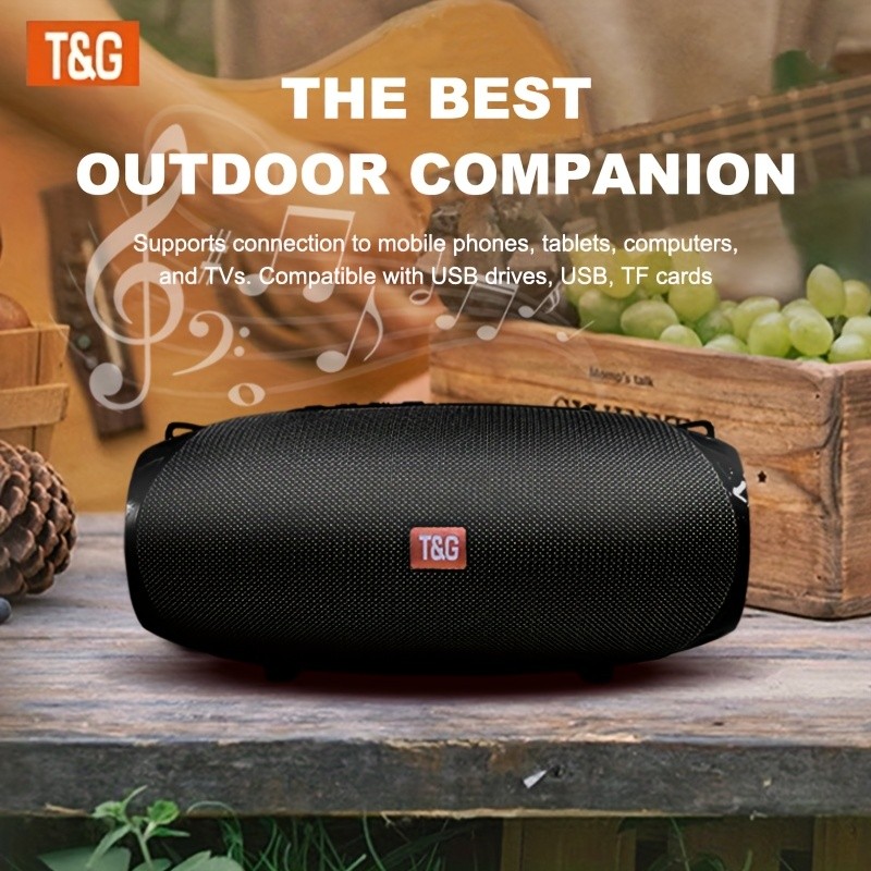 T&G TG534 Portable Wireless Stereo Speaker