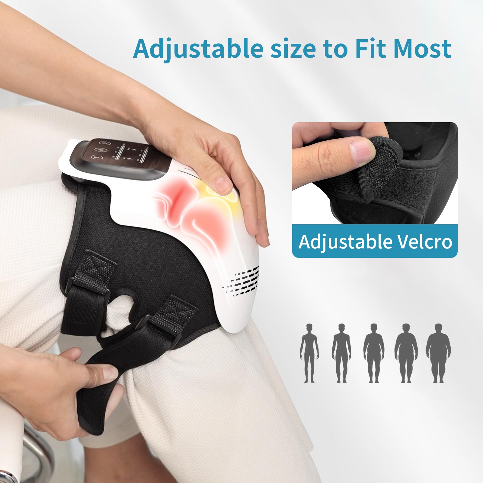 Intelligent Knee Massager Rechargeable, Heating, and Pain Relief for Home Use