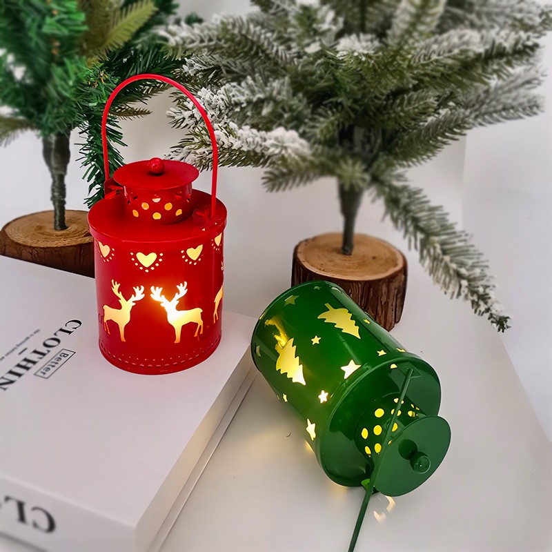 Christmas Candle Lights LED  Small Lanterns for Creative Holiday Decoration