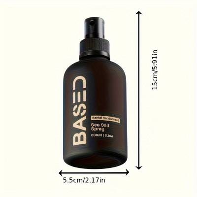 Unisex Hair Styling Spray with Sea Salt Extract  Refreshing, Plant-Based Formula for Manageable, Elastic Hair