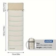 Naturehike Ultralight Winter Sleeping Bag for Adults  Cozy Double-Bodied Camping Bag with Fleece Lining