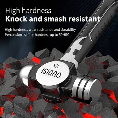 3pcs OuDiSi High Carbon Steel Hammer Set  Durable, Multi-Functional Tools for Woodworking & Home Use