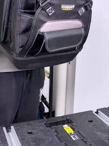 WINHUNT Large Capacity Electrician Backpack Durable Tool Bag with Multiple Compartments and Padded Straps