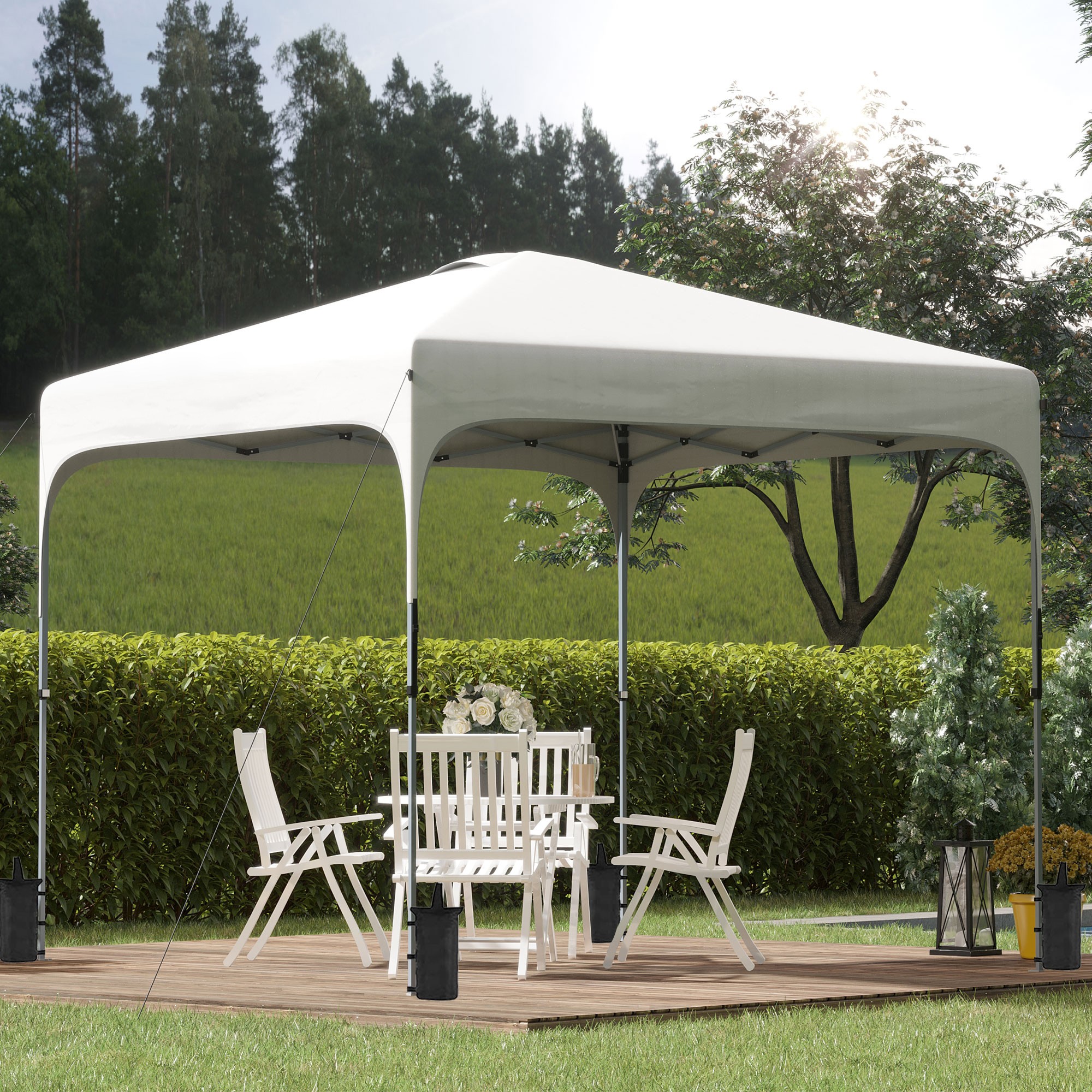 Canopy Tent With Wheeled Carry Bag