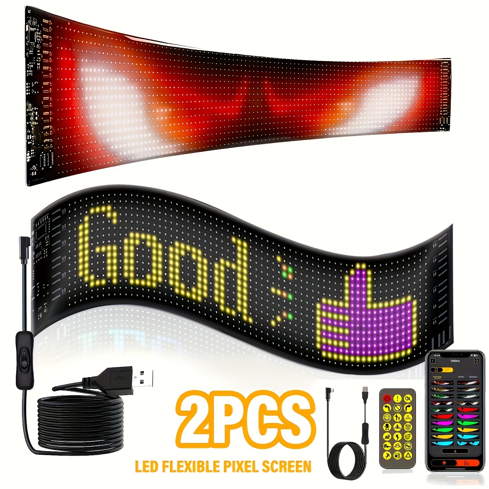 Smart LED Pixel Soft Light Displays