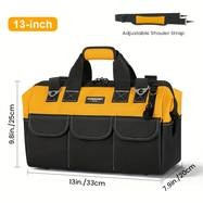 WINHUNT Heavy Duty 14-Pocket Tool Bag  Ultimate Storage Solution for Professionals