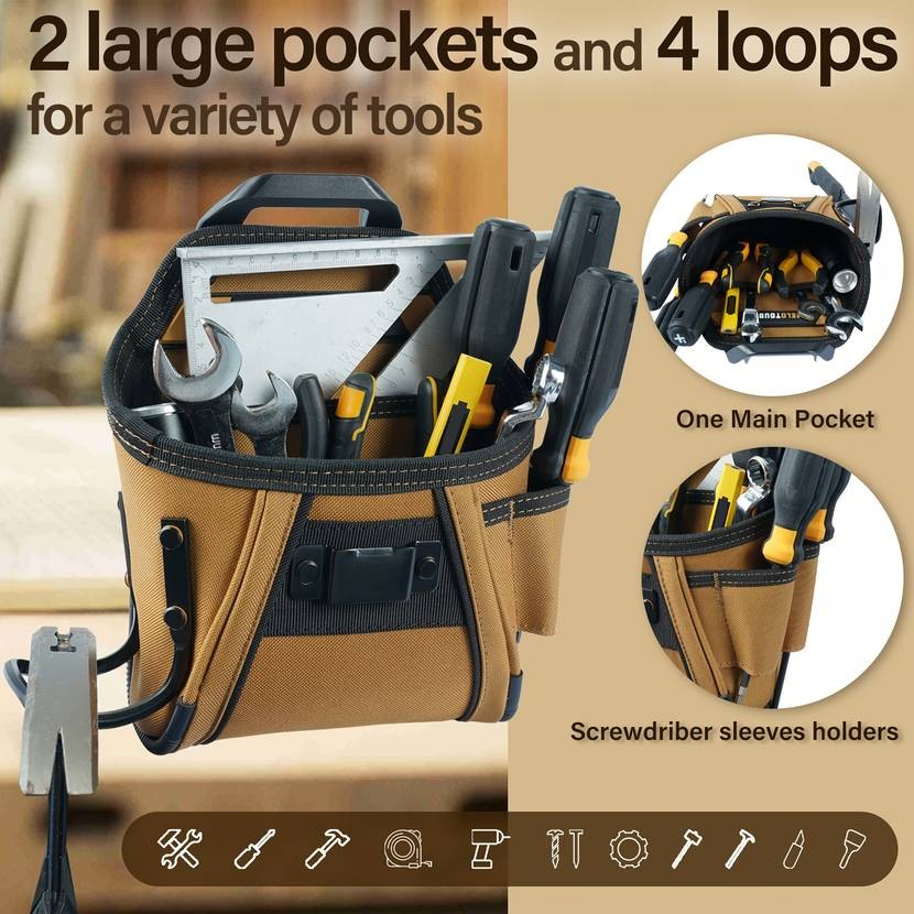 Simple Carpenter's Bag Durable, Practical, and Comfortable