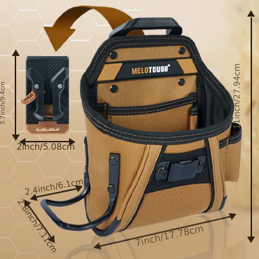 Simple Carpenter's Bag Durable, Practical, and Comfortable