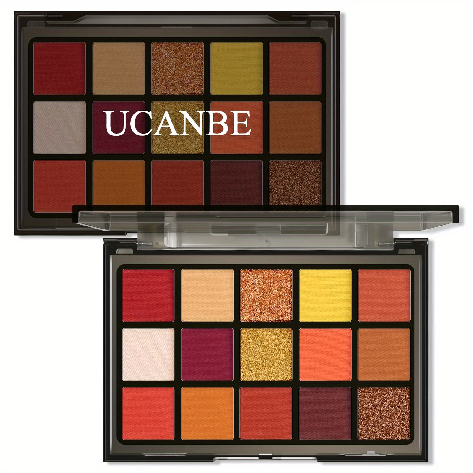 UCANBE Vibrant Shimmer Matte Glitter Eye Shadow Palette