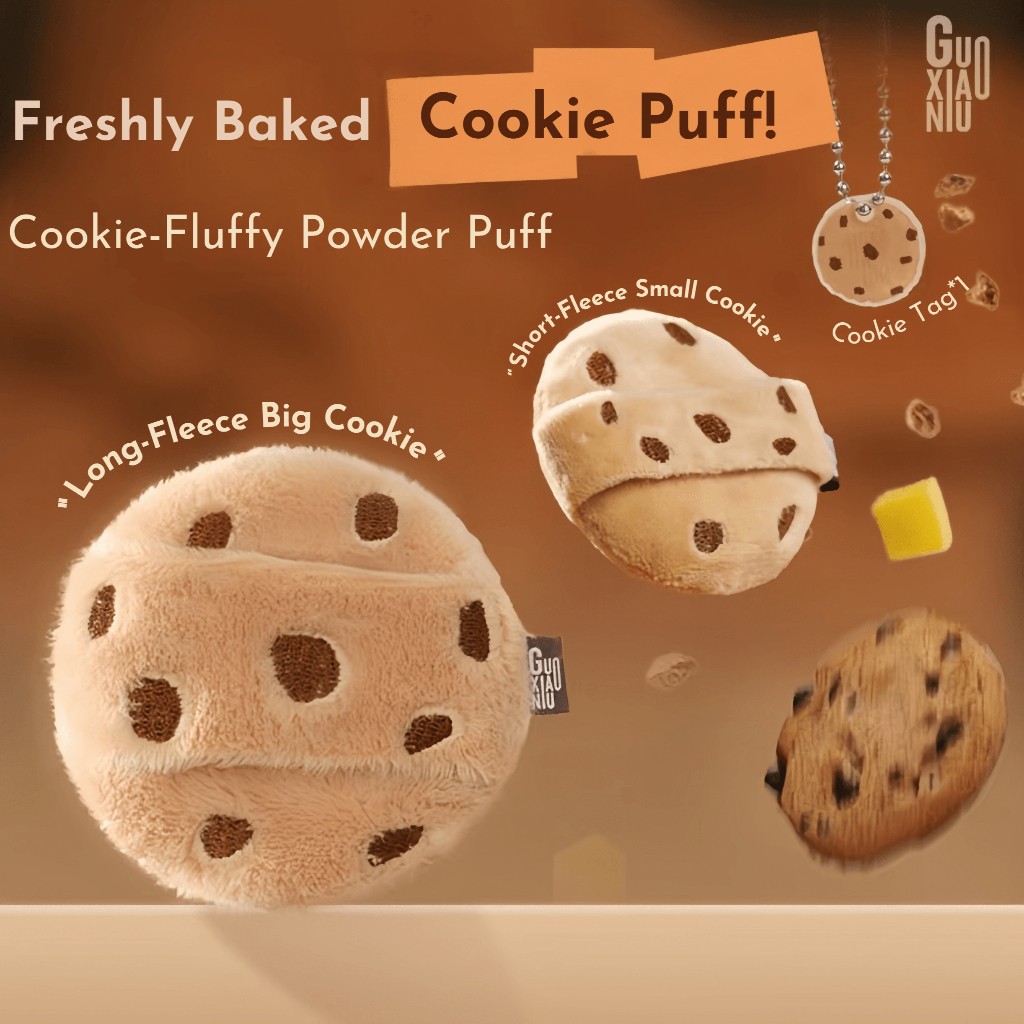 GUOXIAONIU Fluffy Powder Puff Set