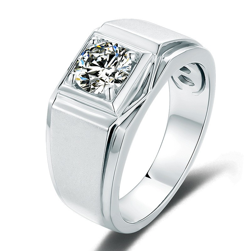 Moissanite Solitaire Ring