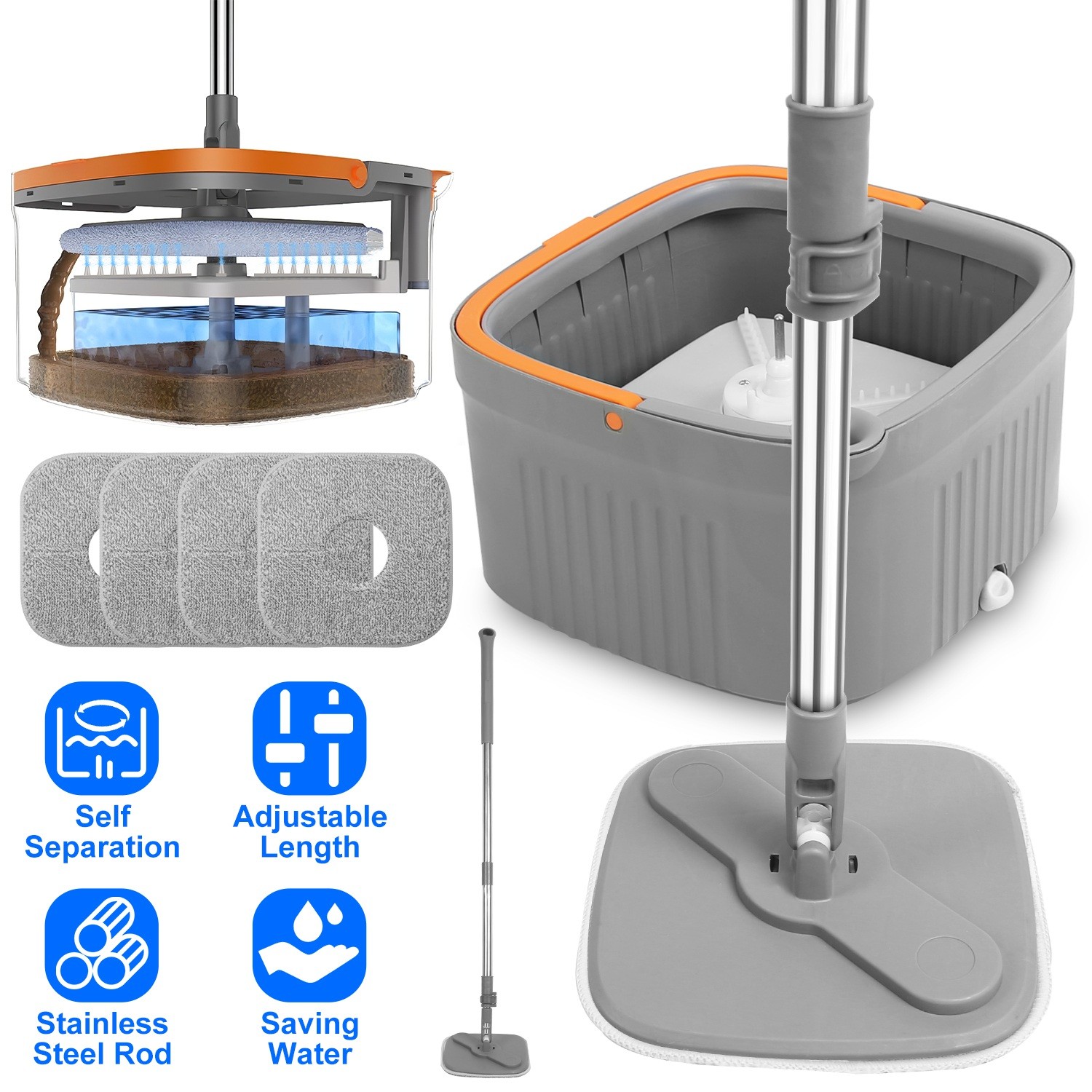 Spin Mop Bucket