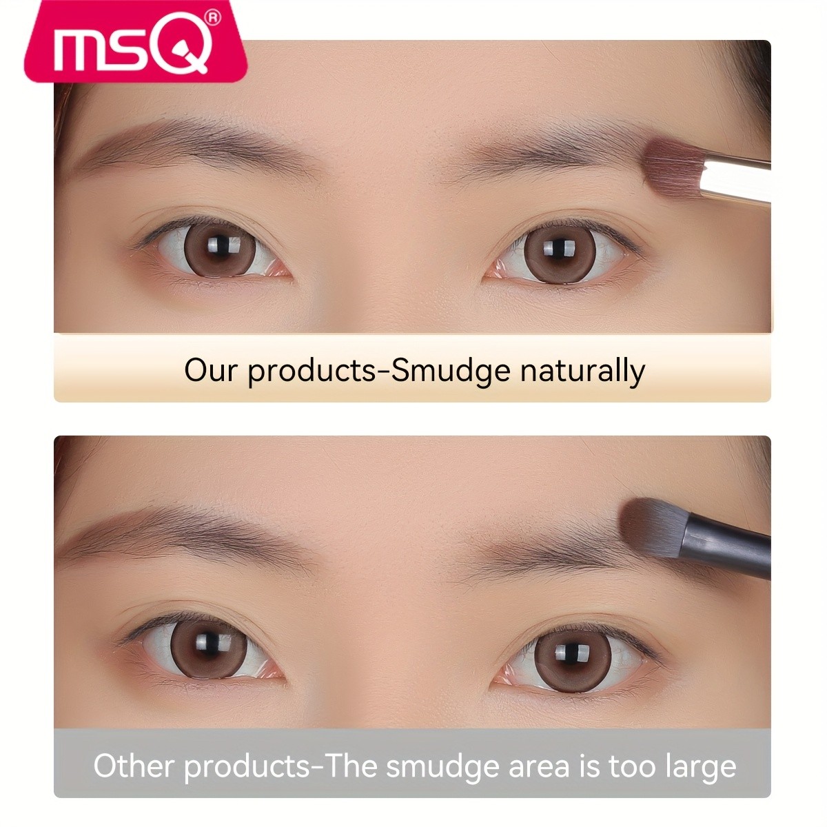 MSQ Ultra-Soft Tapered Eyebrow Brush