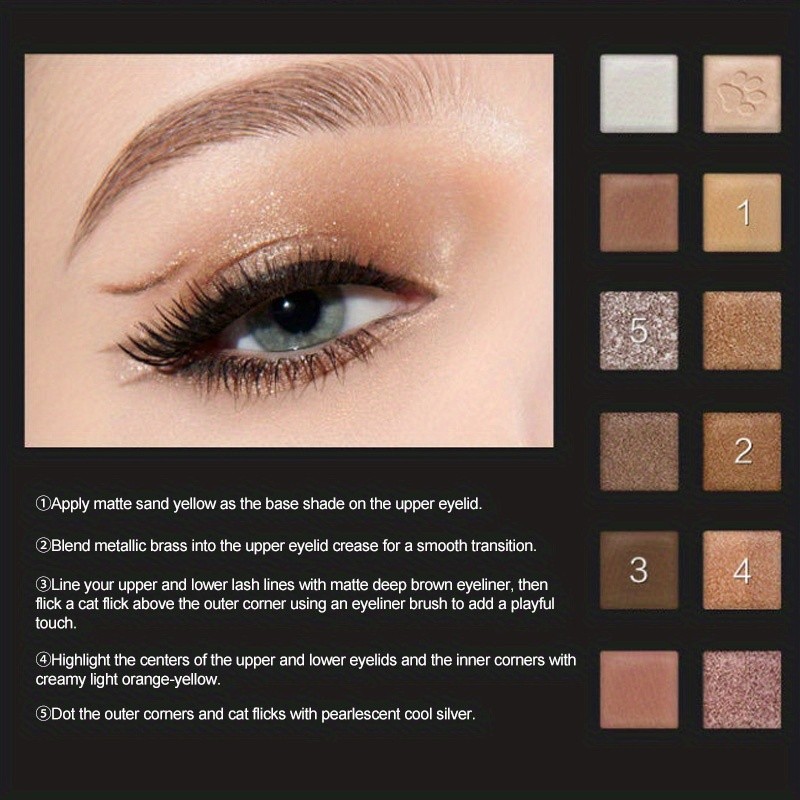 Perfect Diary 12-Color Animal Eyeshadow Palette