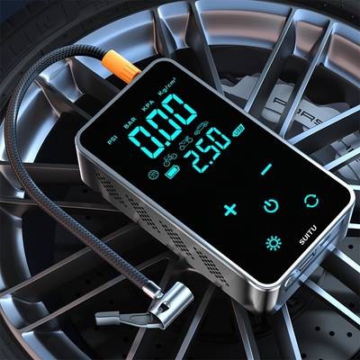 Suitu Fast-Charging Tire Air Compressor  Convenient, Intelligent Air Pump for Car and Bicycle Tires