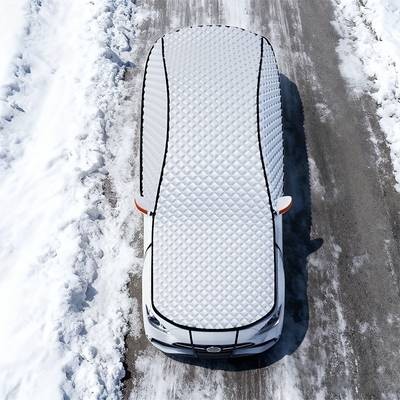 Suitu Heavy-Duty Magnetic Car Windshield Snow Cover with Quick-Snow Removal  Ultimate All-Weather Protection for Your Vehicle
