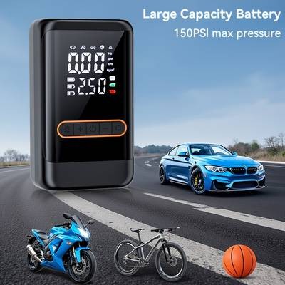 Suitu Portable Mini Air Compressor & Electric Tire Inflator  The Ultimate Compact Air Pump for Cars, Bikes, and More