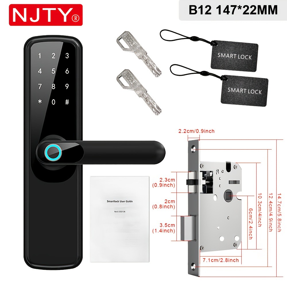 NJTY TUYA Smart Lock
