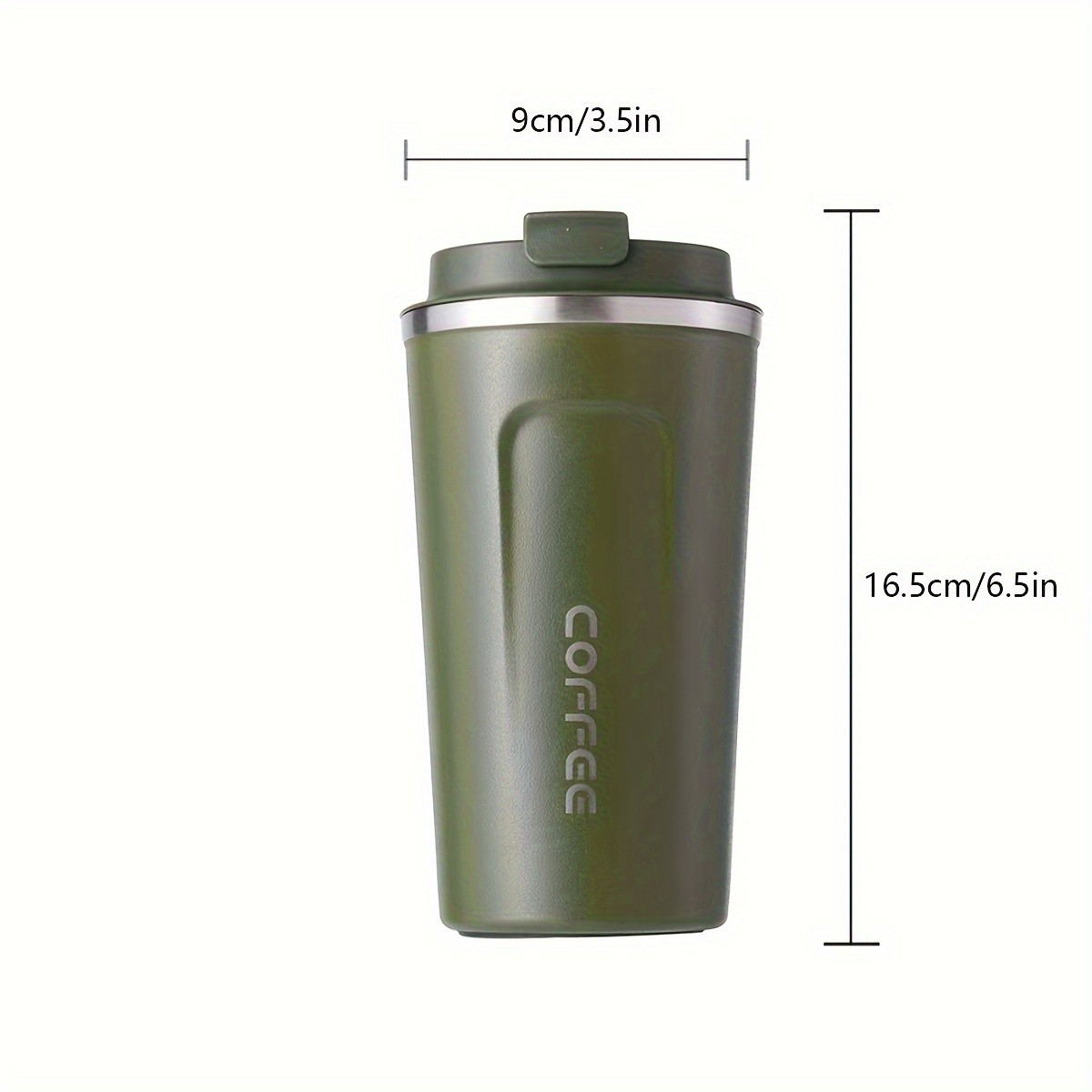 AIBEYOU 17oz Insulated Coffee Pot with Smart Temperature Display