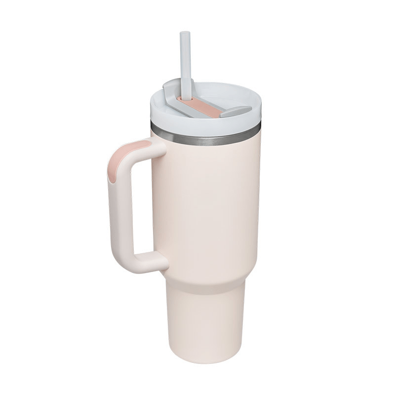 AIBEYOU 40oz Car Cup with Handle and Straw