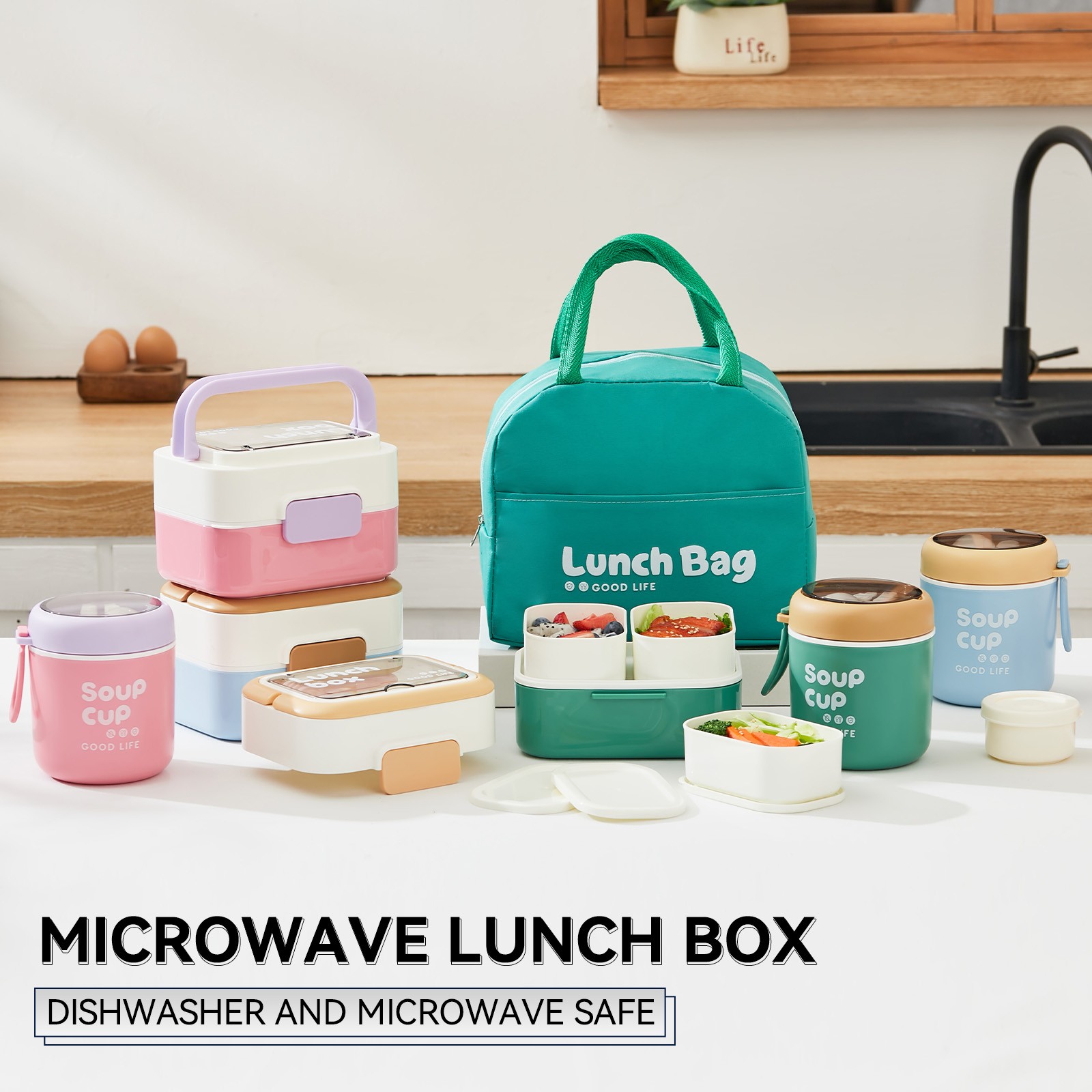LOCSEE Lunch Box Set