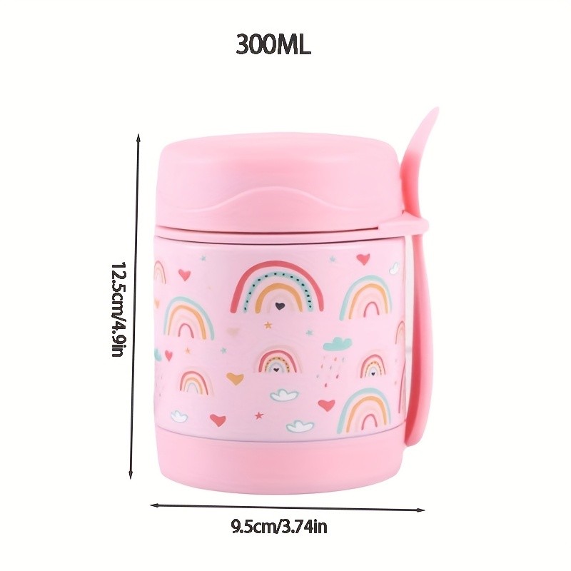 Grinkwell 300ml Stainless Steel Lunch Box