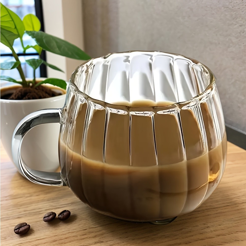 Grinkwell 4pcs Japanese Style Small Pumpkin Coffee Cups