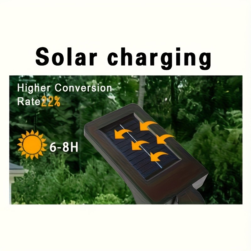 OTDECOR 2pcs Solar Exterior Wall Lights