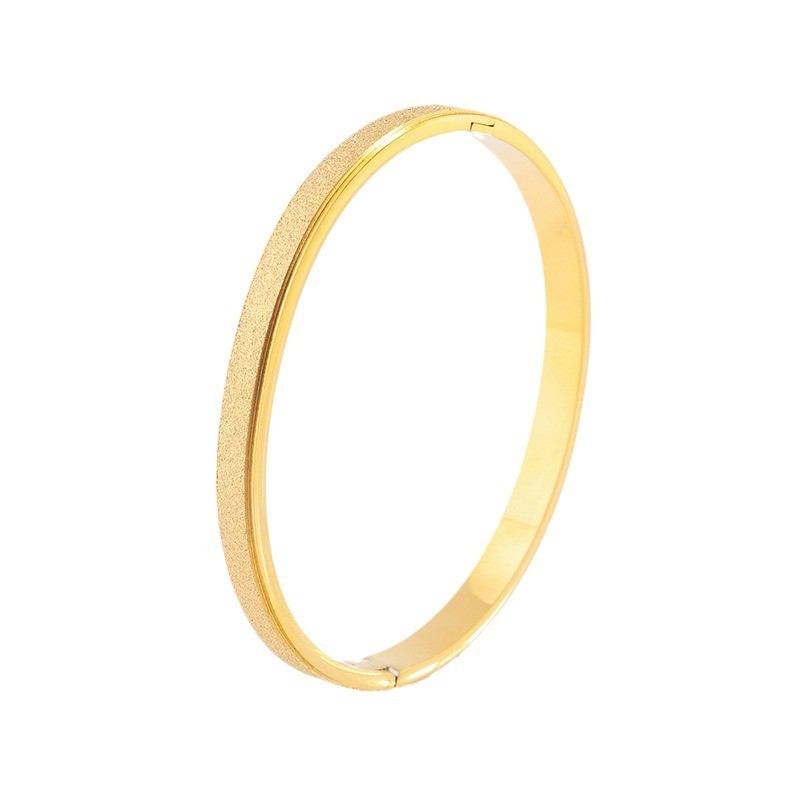 Titanium Steel Bracelet Starry Frosted Jewelry