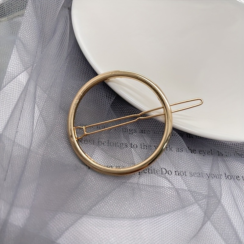 Sunlum Elegant Round Barrette