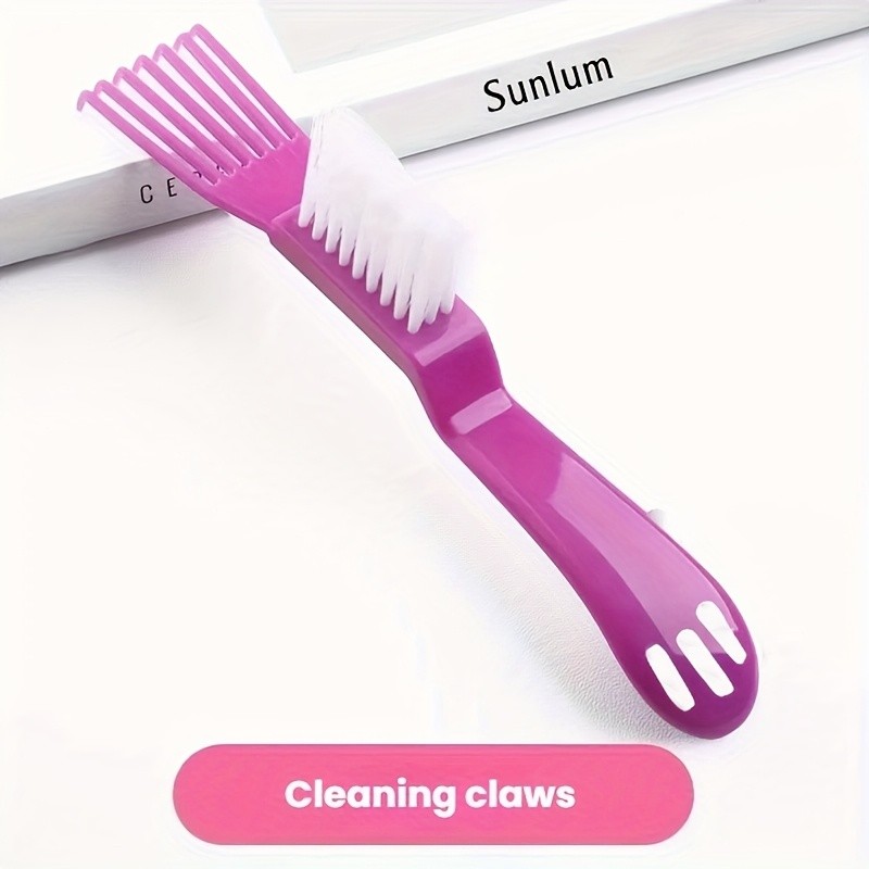 Sunlum 2-in-1 Comb and Cleaning Brush