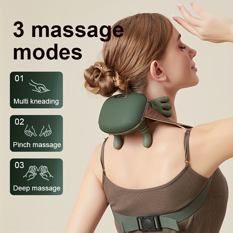 AIZK Multifunctional Simulated Human Hand Neck and Shoulder Massager