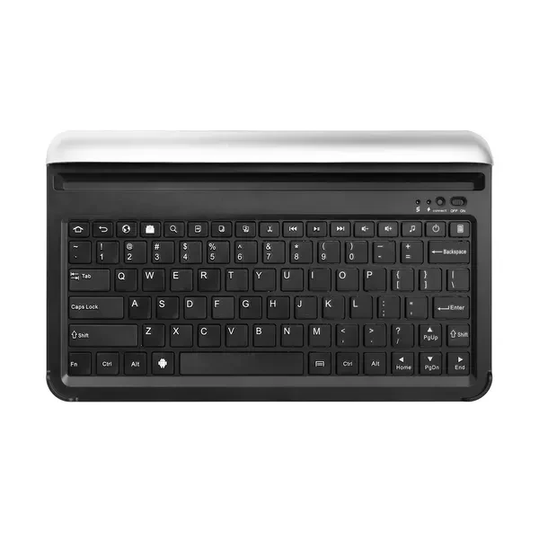 Ultra-portable Wireless Keyboard With Built-in Stand For KOCASO MX1080 And INova EX1080 In Silver