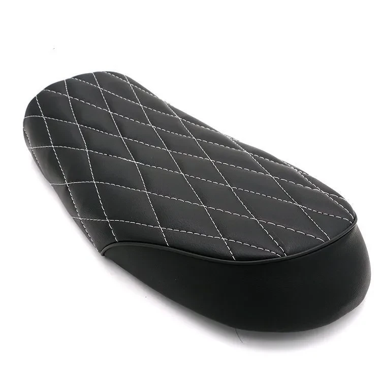 Retro modified diamond cushion for motorcycle cushion
